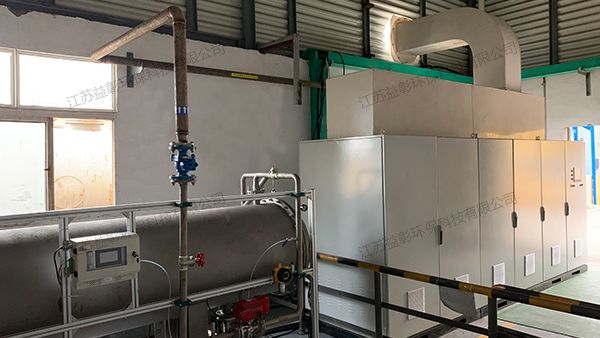 化工廢水處理現場